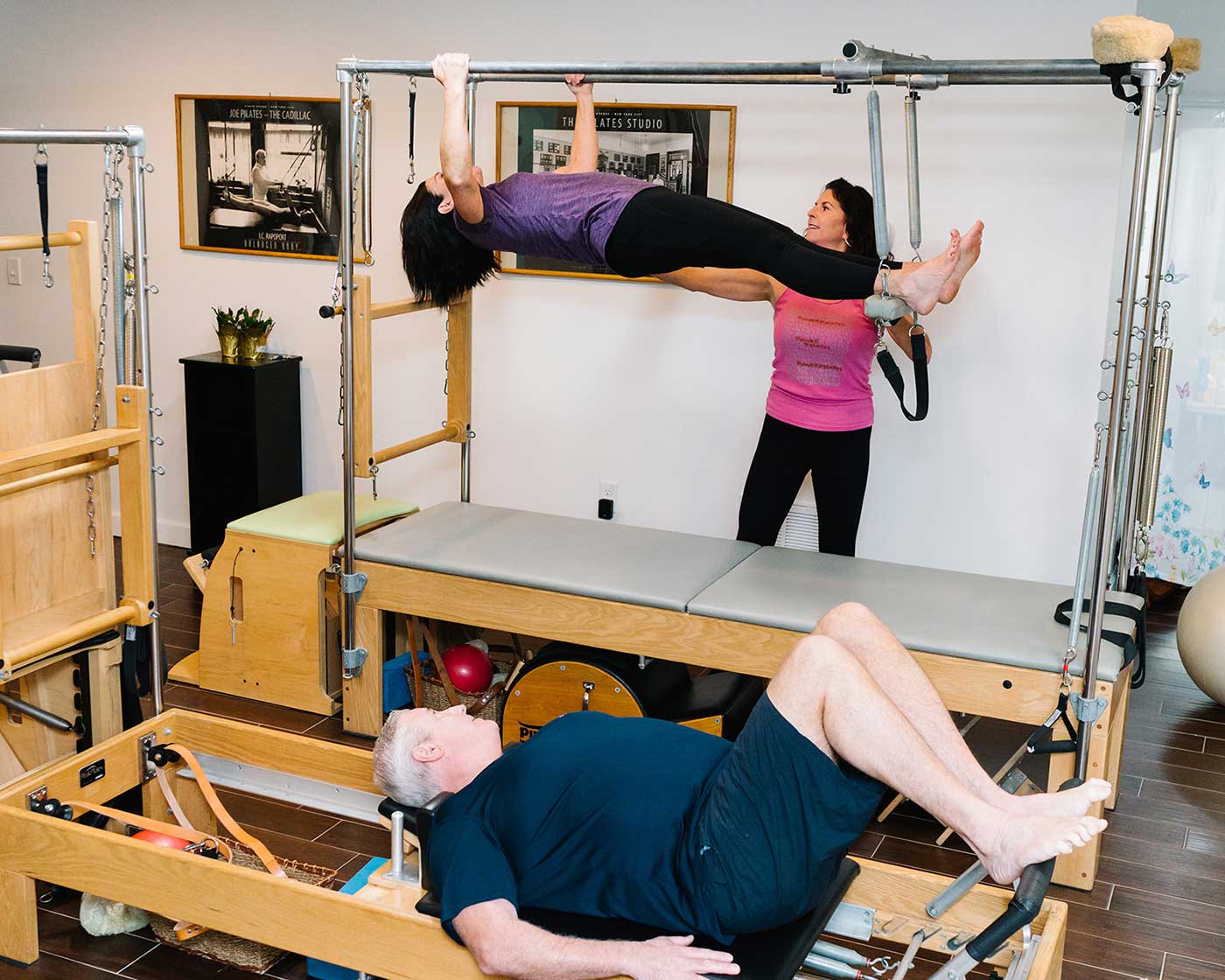 Duet session on the Reformer