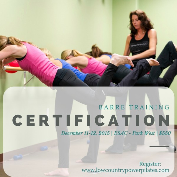 Barre Training and Certification